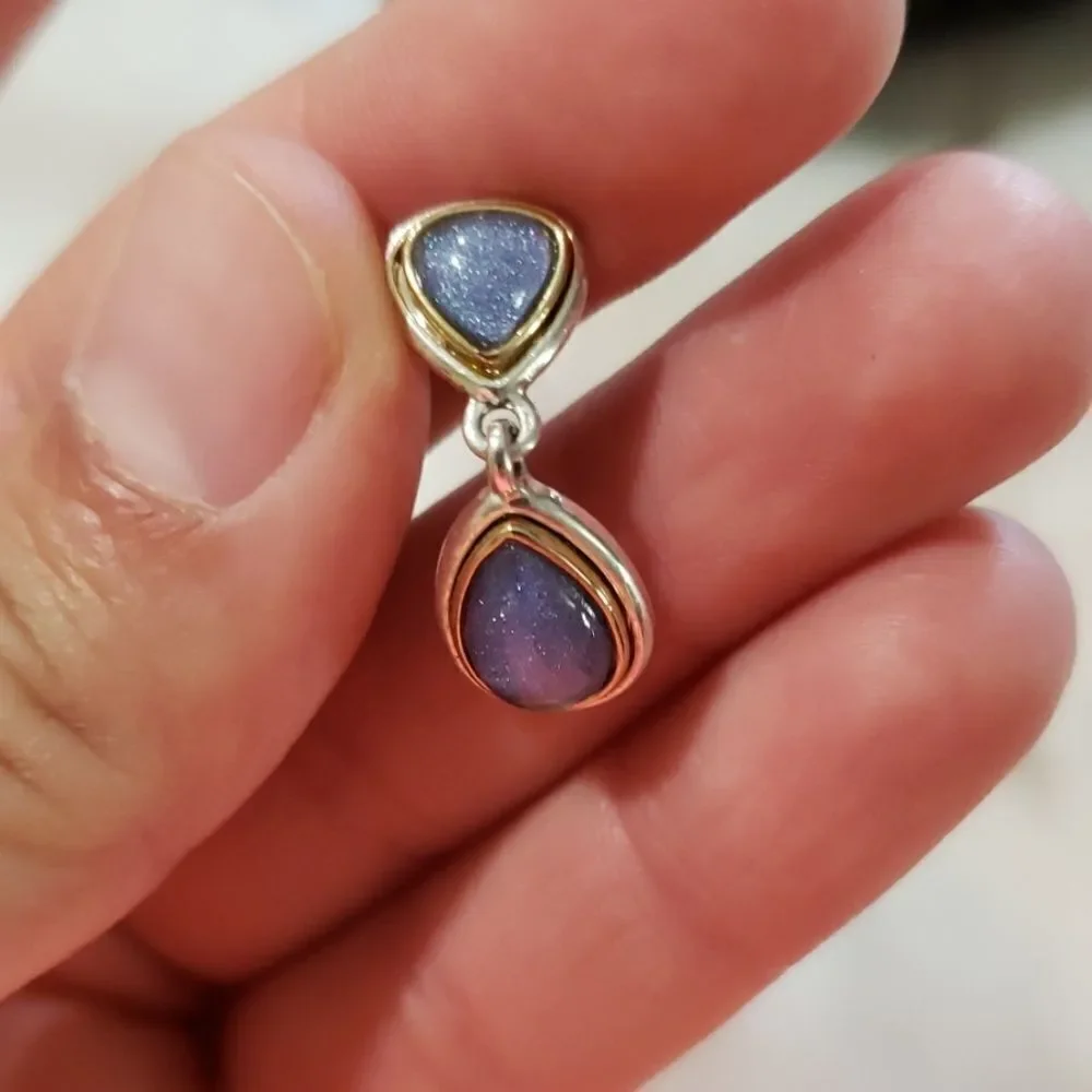 Lauren conrad tricolor earrings